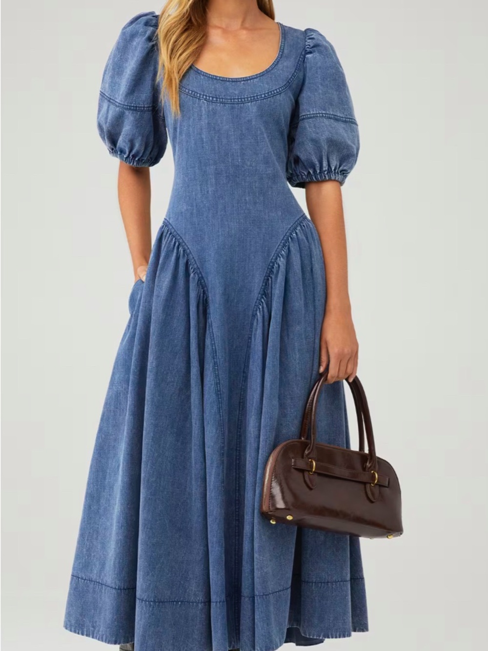 Étre Aimé Denim Dress